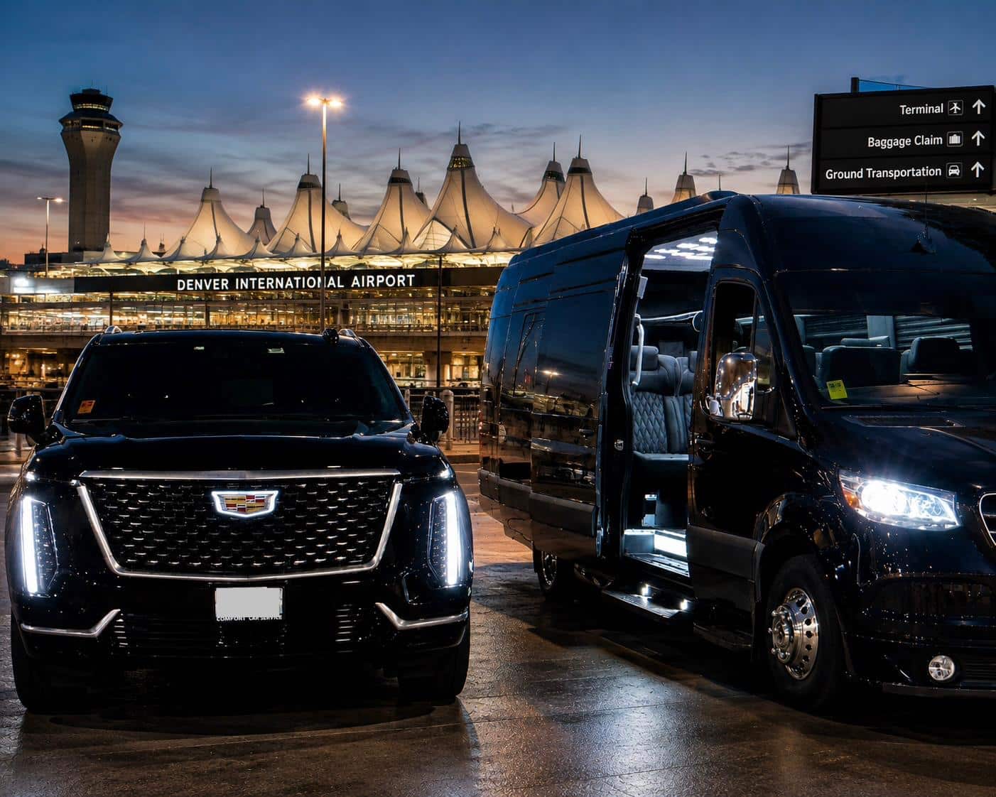 Private Luxury SUV and Sprinters